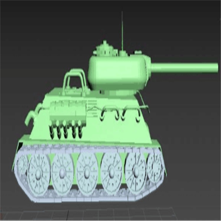 防城充气军用坦克模型